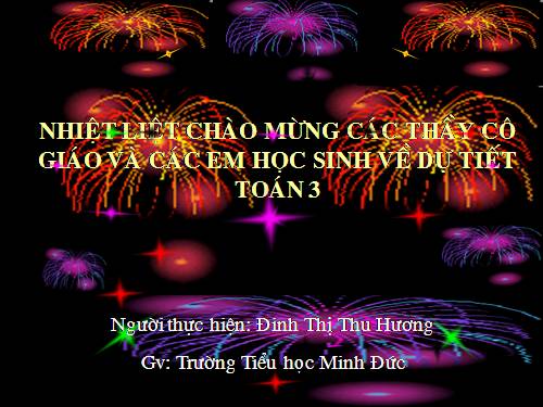 Phép trừ các số trong phạm vi 10 000