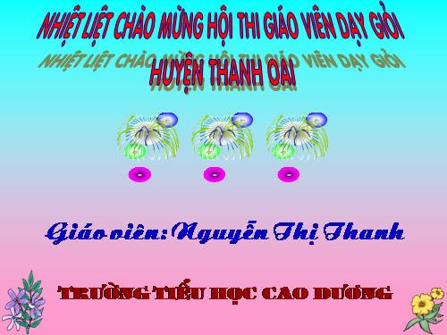 Giới thiệu bảng chia