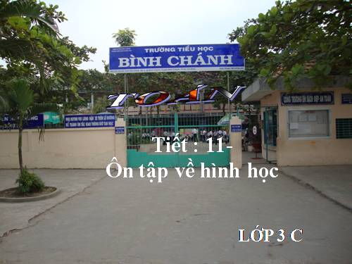 Ôn tập về hình học