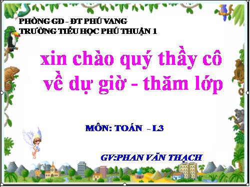 Bài toán giải bằng hai phép tính (tiếp theo)