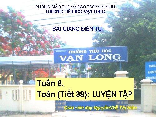 Các Bài giảng khác thuộc Chương trình Toán 3