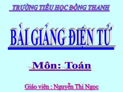 So sánh các số trong phạm vi 10 000