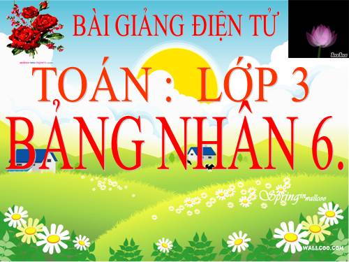 Bảng nhân 6