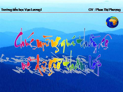 Các Bài giảng khác thuộc Chương trình Toán 3