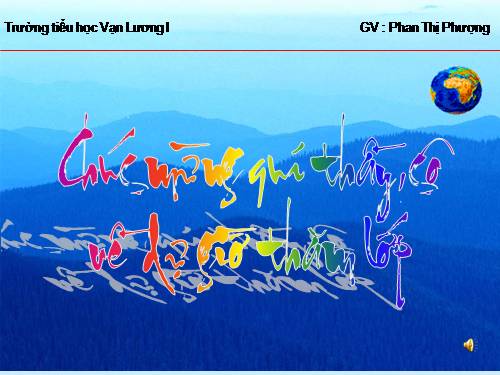 Các Bài giảng khác thuộc Chương trình Toán 3