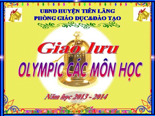 Giao lưu Violympic các môn học