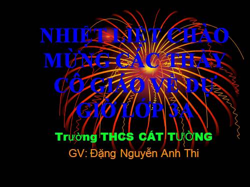 Các Bài giảng khác thuộc Chương trình Toán 3
