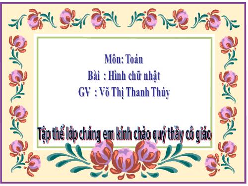 Hình chữ nhật