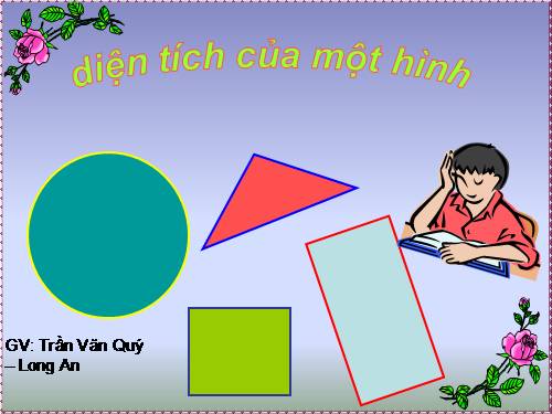 Diện tích của một hình