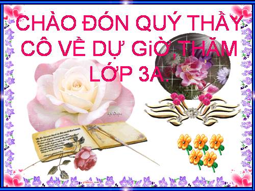 Các Bài giảng khác thuộc Chương trình Toán 3