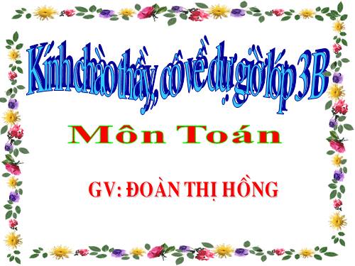 Phép cộng các số trong phạm vi 10 000