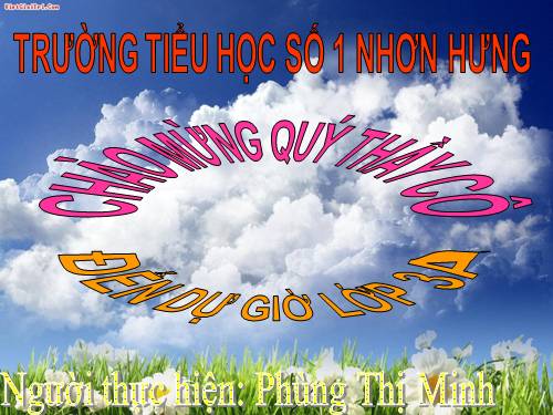 Các Bài giảng khác thuộc Chương trình Toán 3