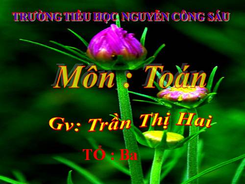 Ôn tập bốn phép tính trong phạm vi 100 000