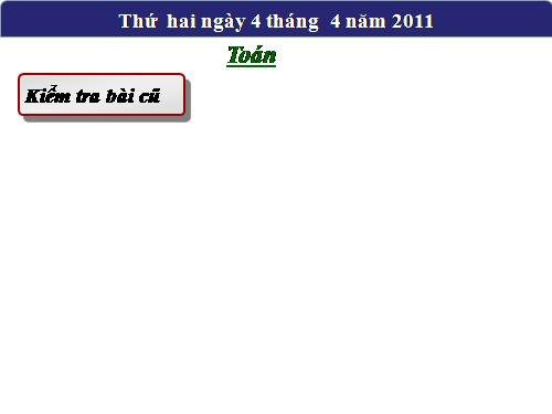 Các Bài giảng khác thuộc Chương trình Toán 3