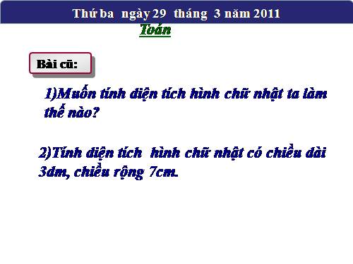 Các Bài giảng khác thuộc Chương trình Toán 3