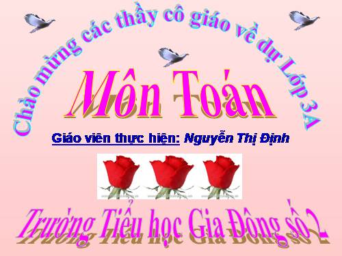Chia số có ba chữ số cho số có một chữ số