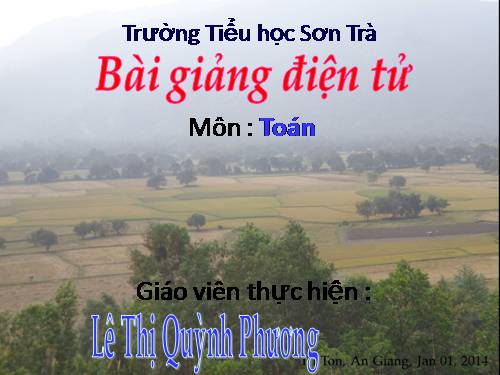 Nhân số có bốn chữ số với số có một chữ số