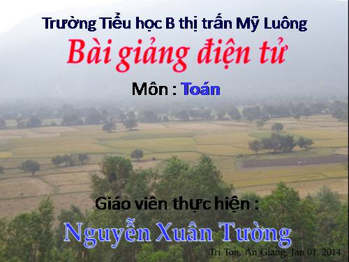 Nhân số có bốn chữ số với số có một chữ số