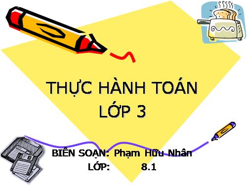 Toán lớp 3