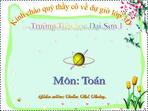 So sánh các số trong phạm vi 100 000