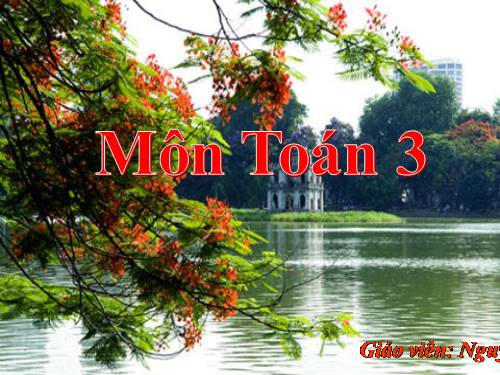 Nhân số có ba chữ số với số có một chữ số
