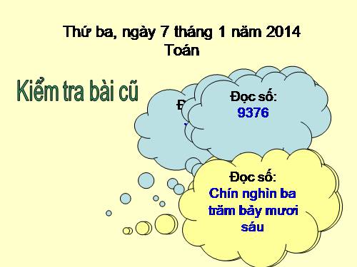 Các Bài giảng khác thuộc Chương trình Toán 3