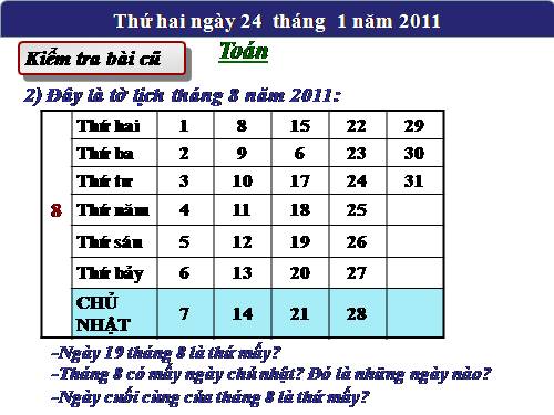 Các Bài giảng khác thuộc Chương trình Toán 3