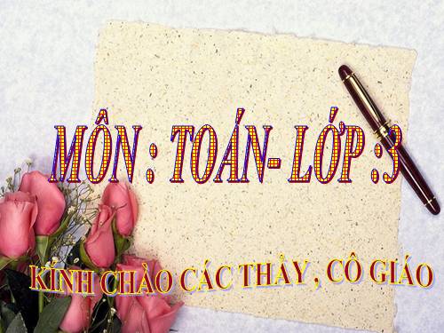 Ôn tập các bảng chia