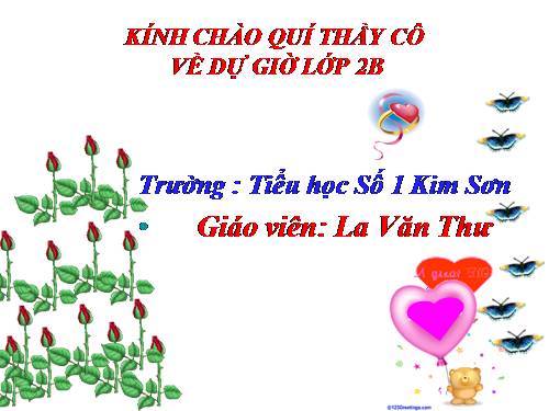 Các Bài giảng khác thuộc Chương trình Toán 3