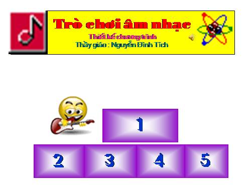 Phần mềm làm t rò chơi âm nhạc