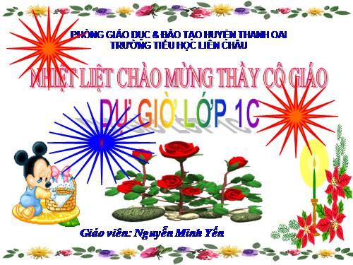 Các Bài giảng khác thuộc Chương trình Toán 3