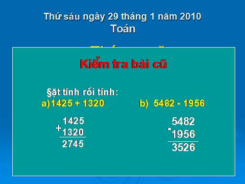 Tháng - Năm