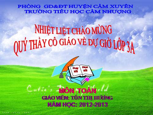 Giới thiệu bảng nhân