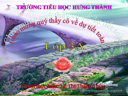 Nhân số có ba chữ số với số có một chữ số