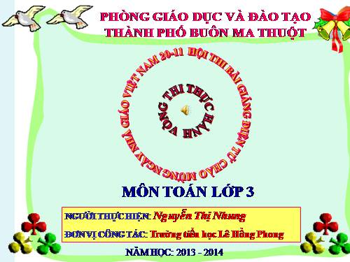 Nhân số có ba chữ số với số có một chữ số