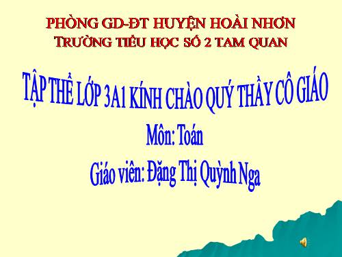 Bảng chia 9