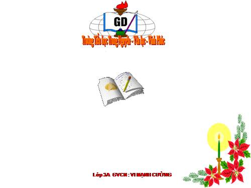Các Bài giảng khác thuộc Chương trình Toán 3