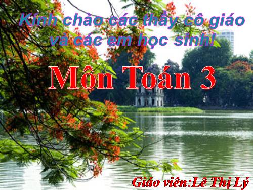 Nhân số có ba chữ số với số có một chữ số