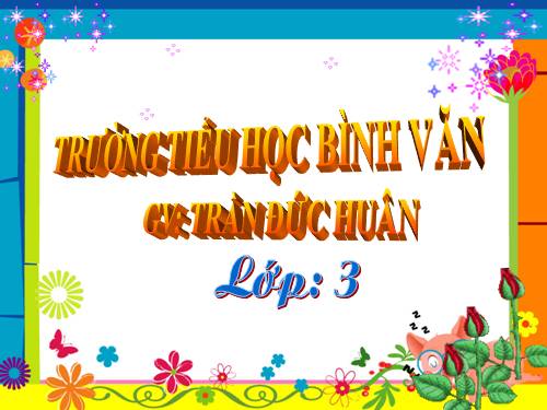 Bài toán giải bằng hai phép tính (tiếp theo)
