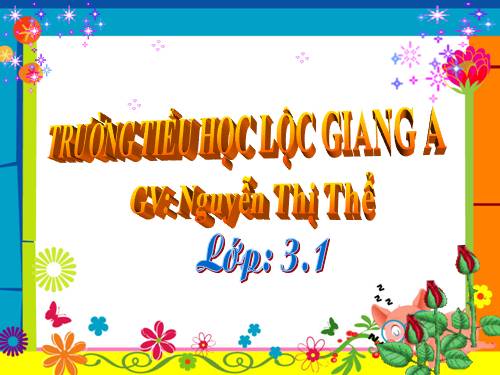 Bài toán giải bằng hai phép tính (tiếp theo)