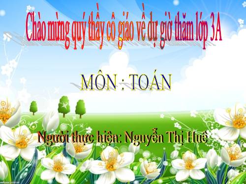 Ôn tập về giải toán (tiếp theo)