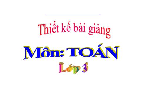 Bài toán giải bằng hai phép tính
