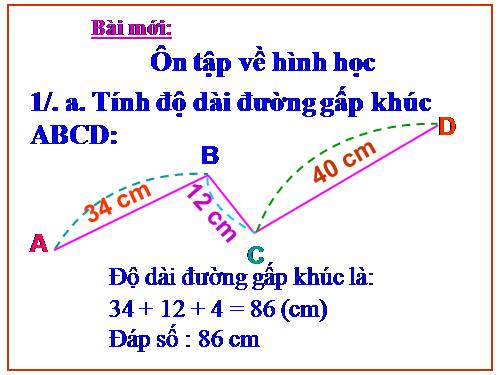 Ôn tập về hình học