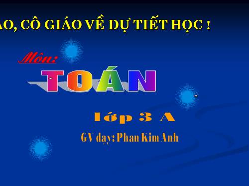 Tìm một trong các phần bằng nhau của một số