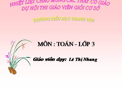 Chia số có bốn chữ số cho số có một chữ số