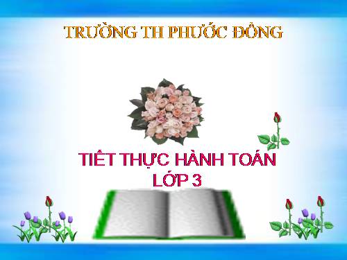 Các Bài giảng khác thuộc Chương trình Toán 3