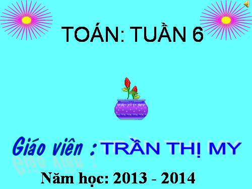 Các Bài giảng khác thuộc Chương trình Toán 3