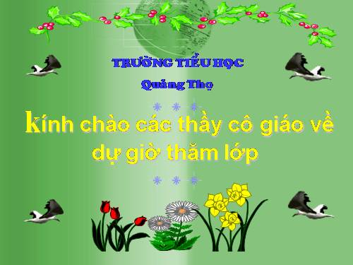 Các Bài giảng khác thuộc Chương trình Toán 3