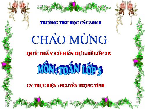 Phép cộng các số trong phạm vi 10 000