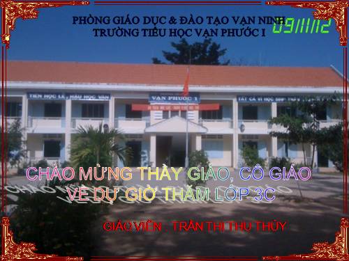 Các Bài giảng khác thuộc Chương trình Toán 3